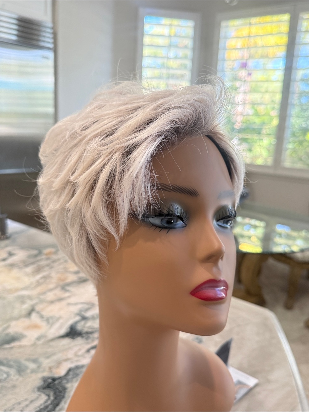 Yoko by Ellen Wille platinum Rooted lace front